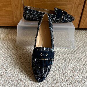 TALBOTS -- Francesca Driving Flats - Space Dyed Tweed -- NEW with Box